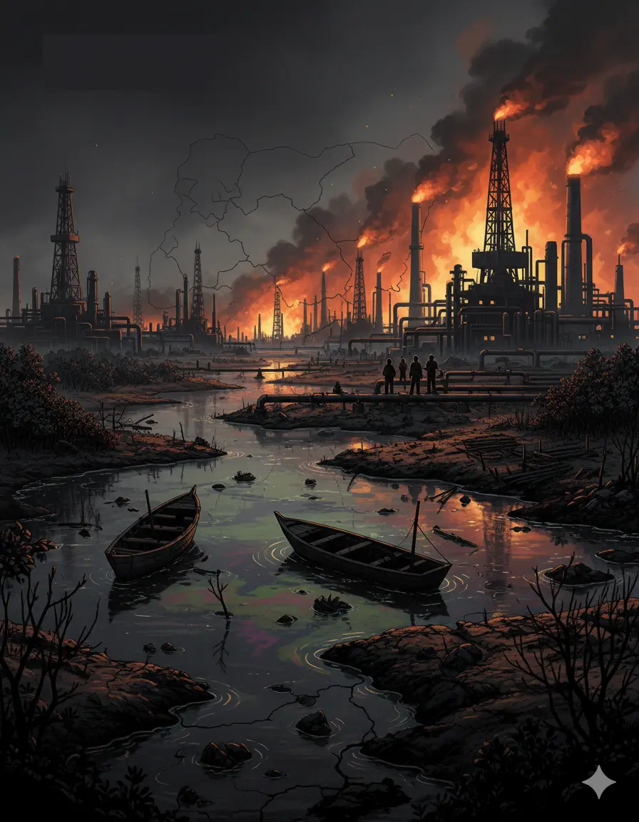 Research publication on green crimes, petro-violence and the political economy of oil in nigeria